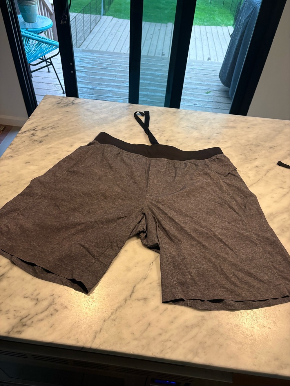 lululemon athletica Men's Athletic Shorts - Dark Charcoal